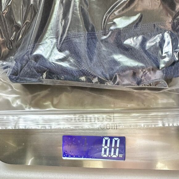 Outdoor Voices Leggings Womens Medium Blue Black Two Tone Crop Workout Gym - Picture 12 of 12